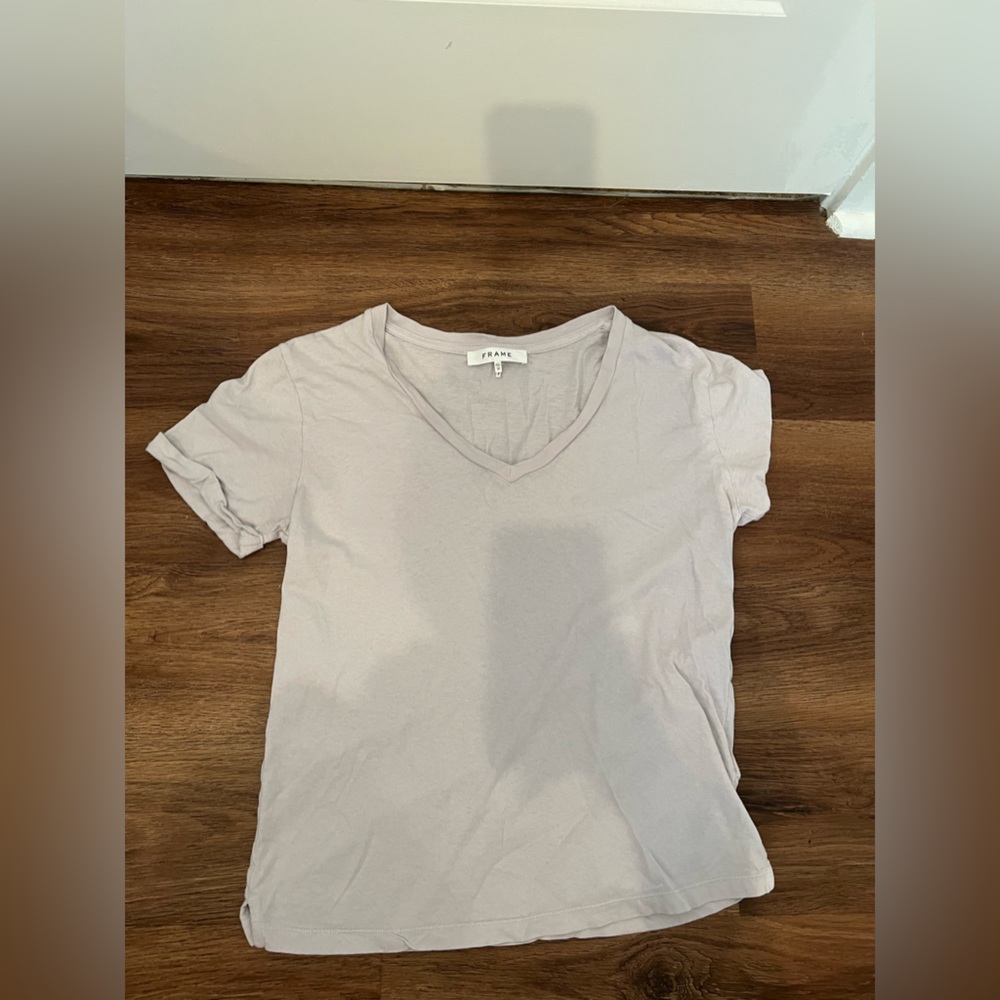 Frame Short Sleeve Top